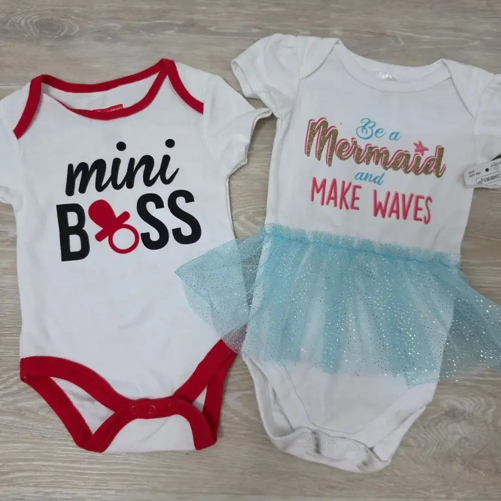 Baby Girl Onesies/Bodysuit Size 3-6 Months Brand New with Tags